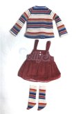 画像1: 幼SD/OF:衣装セット/1/6　30ｃｍ　BJD　MJD　衣装　ドール用 A-26-08-17-100-NY-ZA (1)