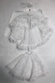 画像1: 幼SD/総レースドレスセット　3人の魔女様製/1/6　30ｃｍ　BJD　MJD　衣装　ドール用 A-26-08-31-087-NY-ZA (1)