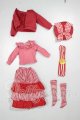 画像: リカちゃん/OF:22cmサイズ　ファッションコレクションDX by赤いカメラ‐3　サッシュ付きドレスセット A-26-08-17-311-NY-ZA
