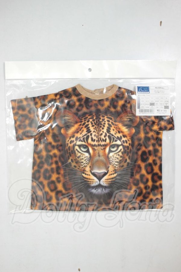 画像1: SDGｒ男の子/めっちゃイカつい！ヒョウ柄Tシャツ A-26-08-24-349-NY-ZA (1)