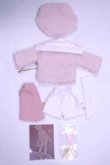 画像2: 幼SD/ふわふわセーラーセット-ピンク×ホワイト/1/6　30ｃｍ　BJD　MJD　衣装　ドール用 A-26-10-12-032-NY-ZA (2)