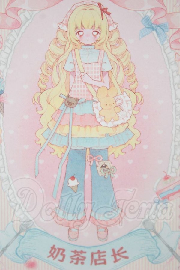 画像1: momotale未語集 /四季喫茶物語 予約限定 ミルクティー店長 A-26-10-05-139-NY-ZA (1)