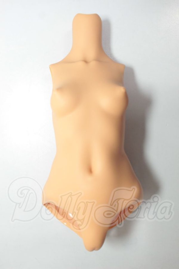 画像1: DOLLBOT/DBCボディ用【外皮パーツ 体幹部・M胸】（ブラックダイヤモンド肌） A-26-10-12-191-NY-ZA (1)