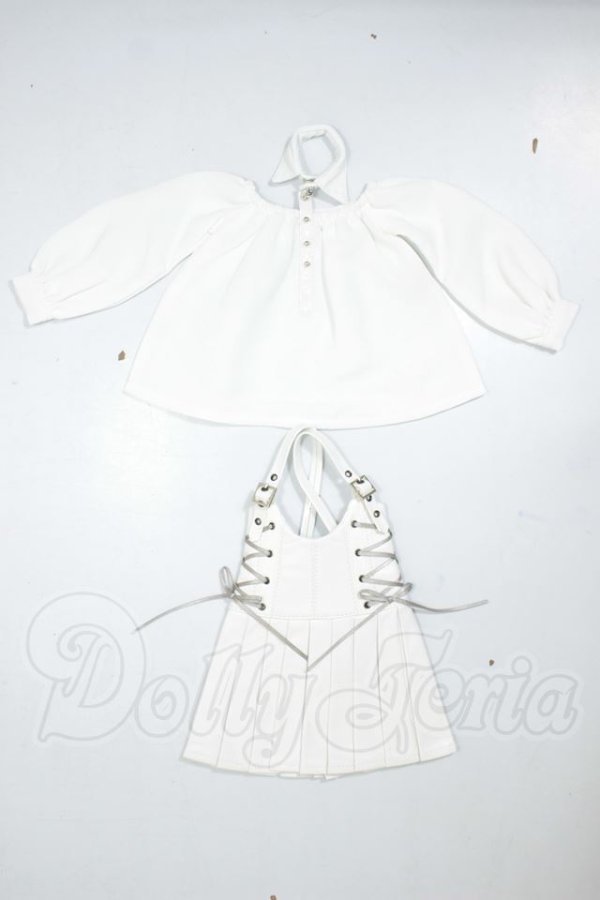画像1: MDD/OF:ホワイトレザージャンスカセット・ミニ A-26-10-12-384-NY-ZA (1)
