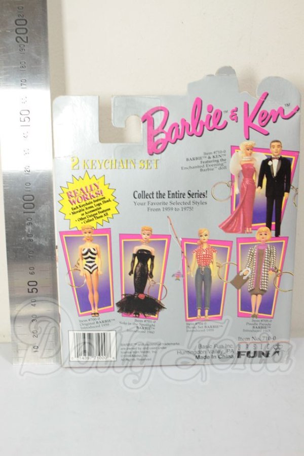 画像3: バービー/Vintage Barbieキーホルダー　Ages5＆UP A-26-10-26-197-NY-ZA (3)