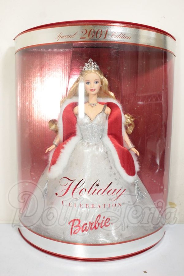 画像2: バービー/Holiday　Celebration Barbie 2001 ホリデー　セレブレイション　バービー　スペシャルエディション A-26-10-26-103-NY-ZA (2)