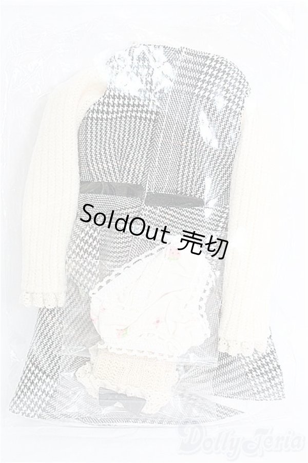 画像2: MDD/OF ニットトップスとチェック柄ワンピースの4点セット：?屋Mv+Studio様製 I-25-04-06-2066-TO-ZI (2)