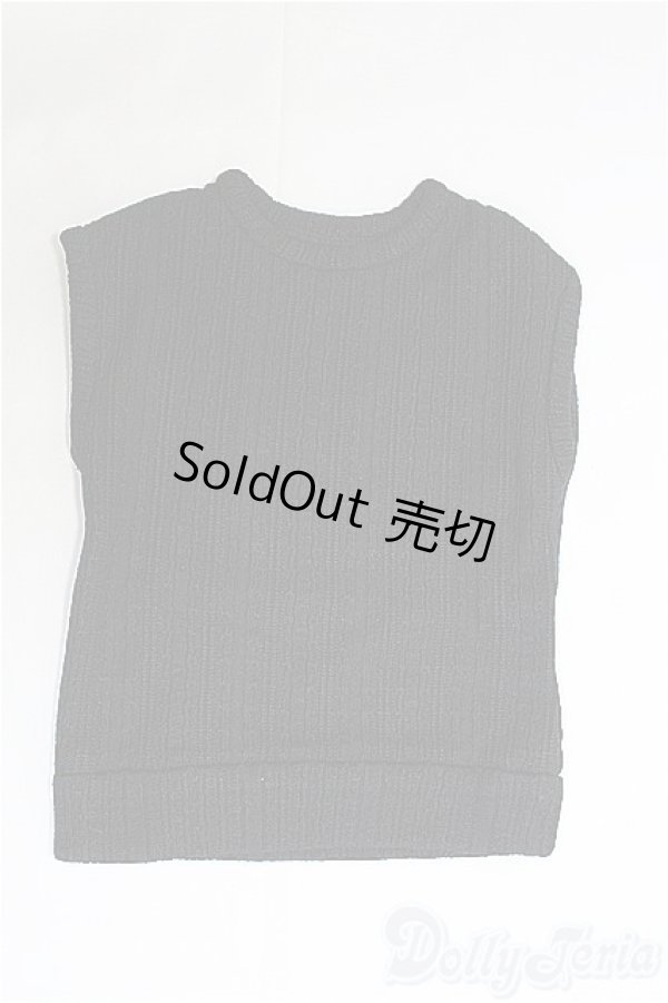 画像1: 701cmドール/OF 袖無しニット I-25-04-13-2076-TO-ZI (1)