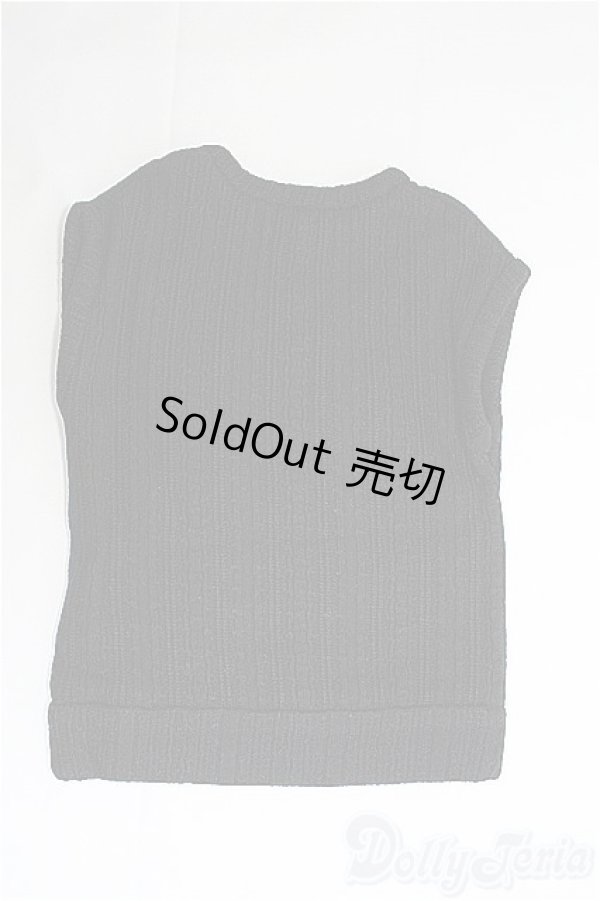 画像2: 701cmドール/OF 袖無しニット I-25-04-13-2076-TO-ZI (2)