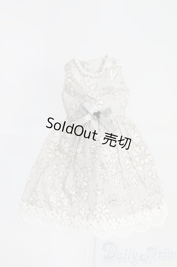 画像1: 1/6(22cm)ドール/OF 植物柄ワンピース I-25-04-27-2124-TO-ZI (1)