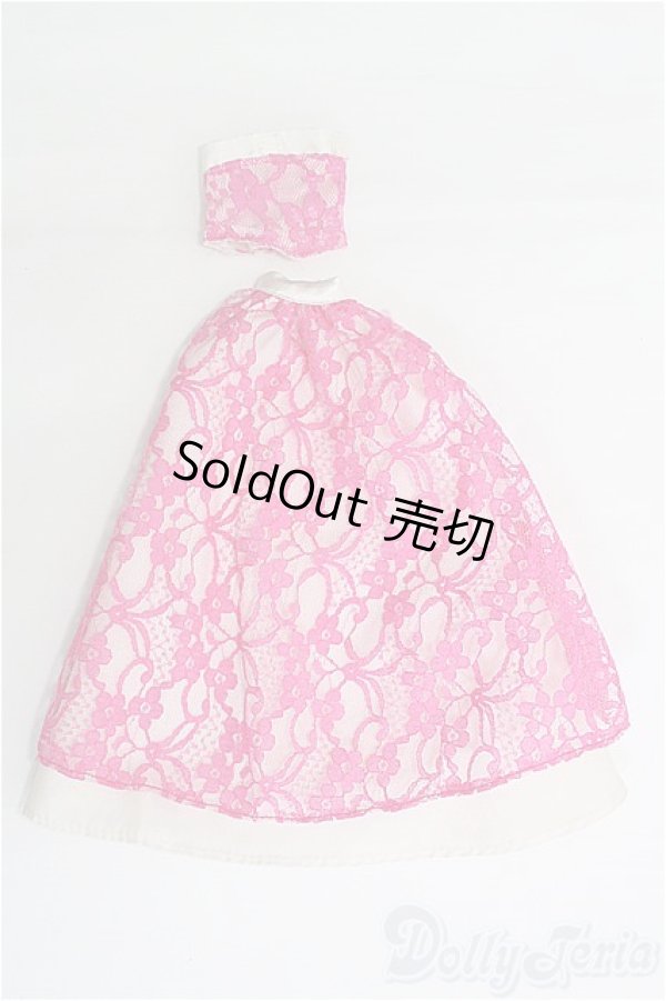 画像1: （27ｃｍ）1/6ドール/OFピンクレース衣装/0 I-25-08-10-038-KD-ZI (1)