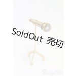 画像: 1/12ドール/金属製スタンドマイク/ I-25-10-05-230-TO-ZI