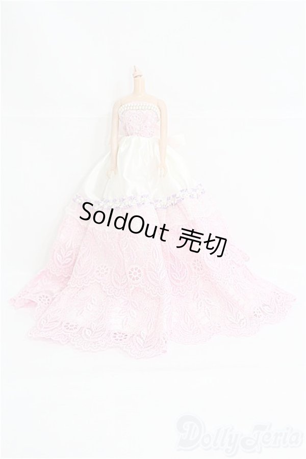 画像1: ジェニー/OF:ディーラー製ベアトップドレス I-25-04-06-2081-KN-ZI (1)