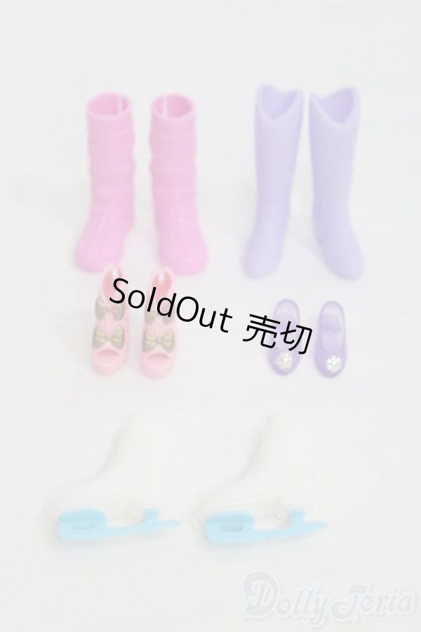 画像1: 1/6ドールシューズ5点セット I-25-06-08-2141-TO-ZI (1)