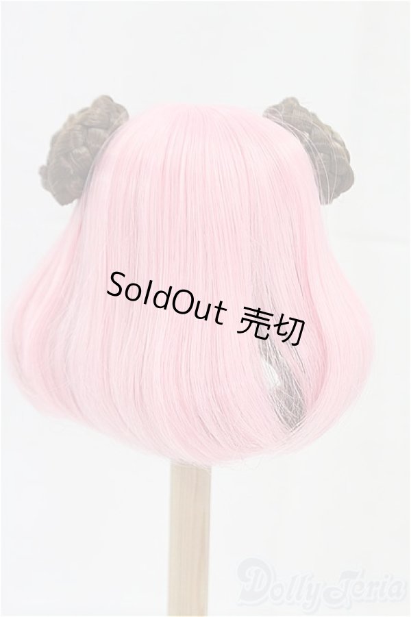 画像3: 8〜9inch/ウィッグ/インチ　BJD　MJD　ドール用 I-25-09-21-108-KN-ZI (3)