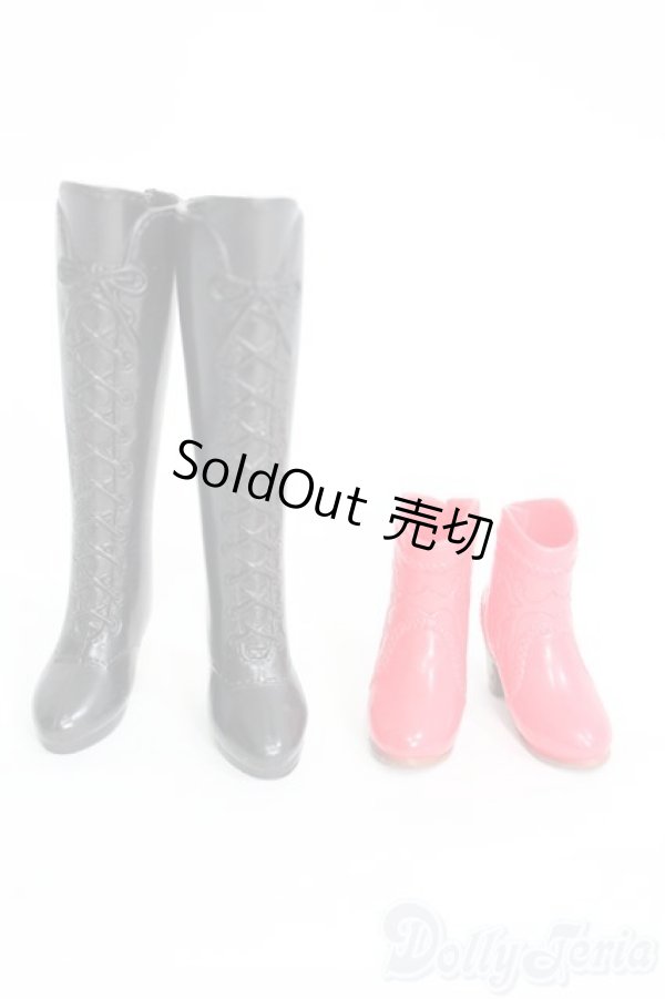 画像1: 1/6（22〜27cm）ドール/OF ブーツ2点セット I-25-06-01-3145-TO-ZI (1)