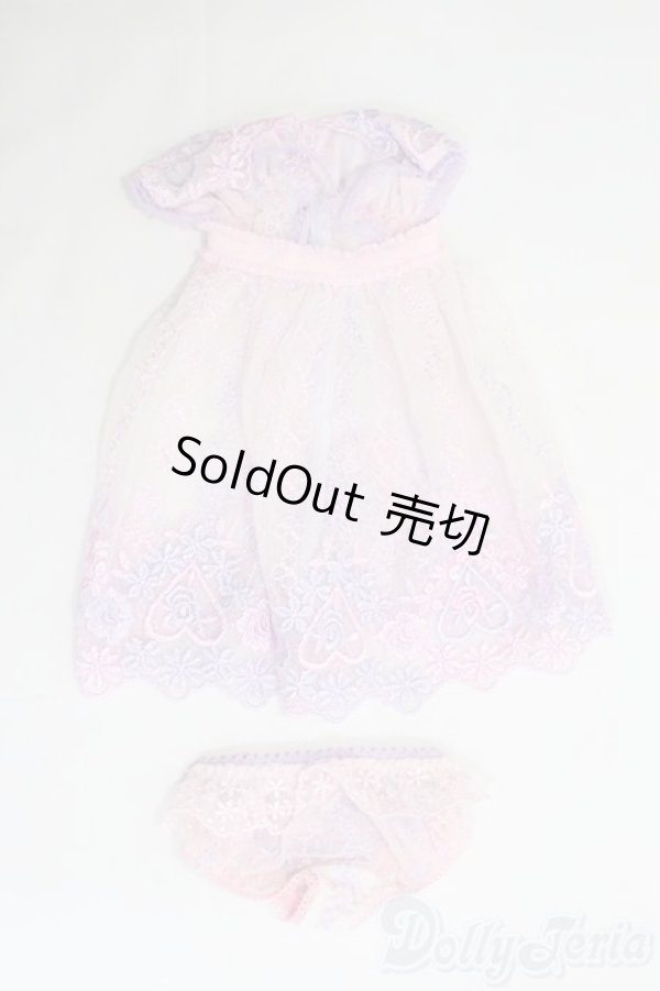 画像2: DD/OF:エルドール/aile d'ore様製 ベビードールセット I-26-01-25-398-KN-ZI (2)