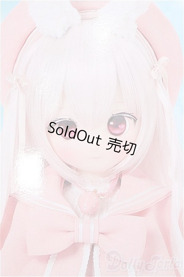 画像1: 【SALE】stj × Iris Collect petit うらら〜Fluffy strawberry bunny〜いちごみるくver． I-24-12-29-1004-KN-ZI (1)