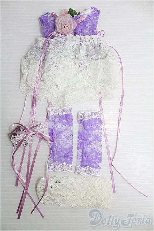 画像2: 【SALE】DD/OF:コルセットランジェリーセット I-24-12-22-3113-KN-ZI (2)
