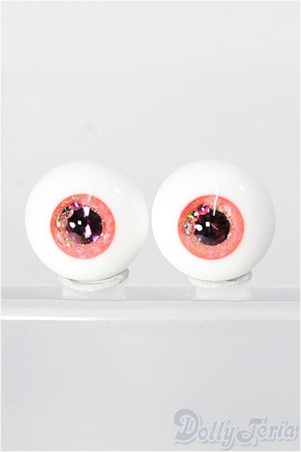 画像1: 【SALE】16ｍｍ/レジンアイ：SWAN　DOLL製・ピンク系 I-24-12-29-2028-GN-ZI (1)