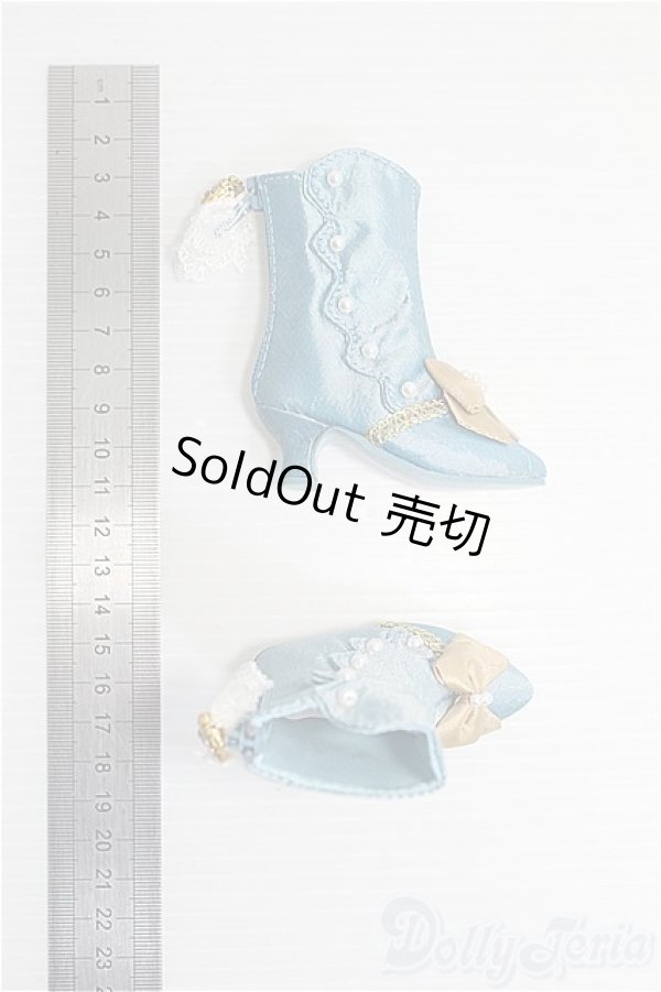画像2: 【SALE】SDM/OF:ROCOCO　water blueブーツ・ミニ I-25-01-05-2200-GN-ZI (2)