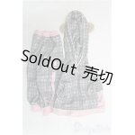 画像: MDD/OF くまチェックレイヤード風パーカー:Azuki Milk様製 I-25-02-23-2078-TO-ZI