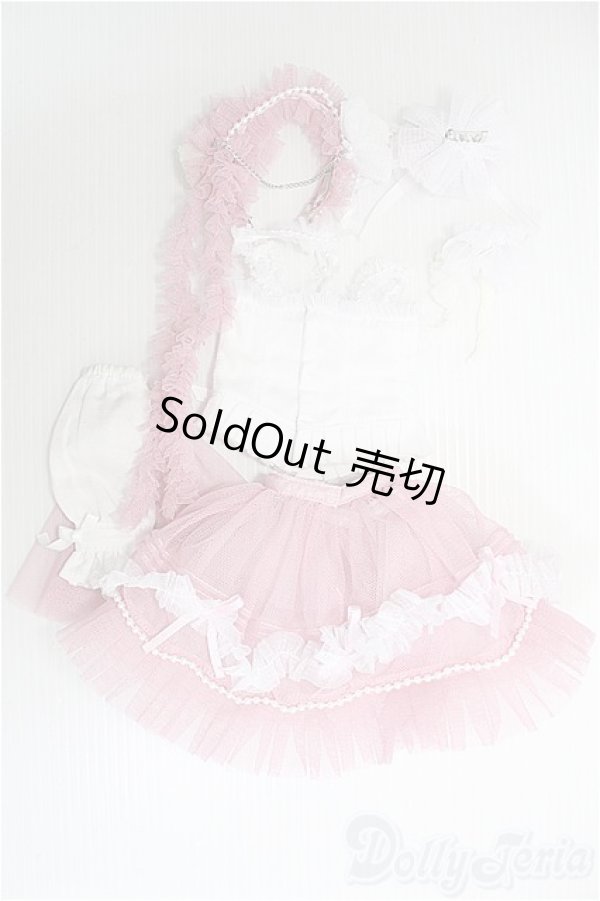 画像2: MSDD/dollhearts製チュールドレスセット I-25-01-12-3088-GN-ZI (2)