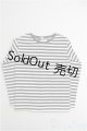 画像: SD13BOY/OF ストライプロンTee I-25-02-09-3034-TO-ZI