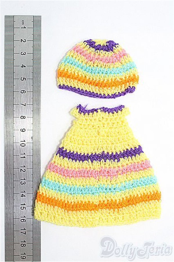 画像2: Tiny Betsy/OF ディーラー製手編みOP I-25-03-30-3104-TO-ZI (2)