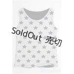 画像: SD17BOY/OF 星柄ノースリーブトップ スター I-25-02-09-2032-YB-ZI