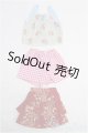 画像: MSD/OF バラセット キャミトップ+フリルスカート+ギンガムショートパンツ/1/4　40ｃｍ　BJD　MJD　衣装　ドール用 I-25-10-26-361-YB-ZI