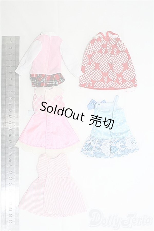 画像2: リカちゃんOF:/衣装5点セット I-25-03-02-3104-TO-ZI (2)