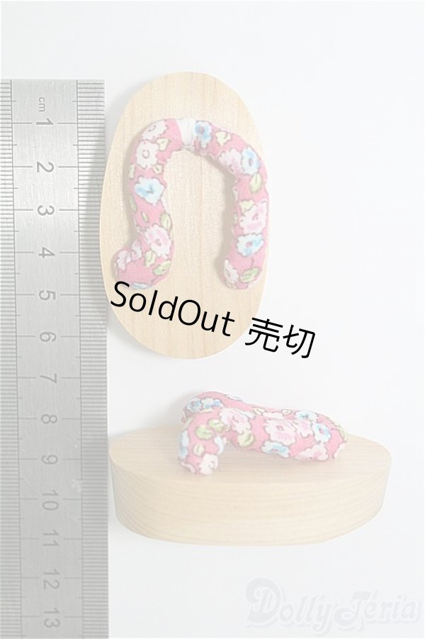 画像2: 【SALE】40cmドール/OF/ 下駄(前のめり) I-25-02-16-3143-TO-ZI (2)
