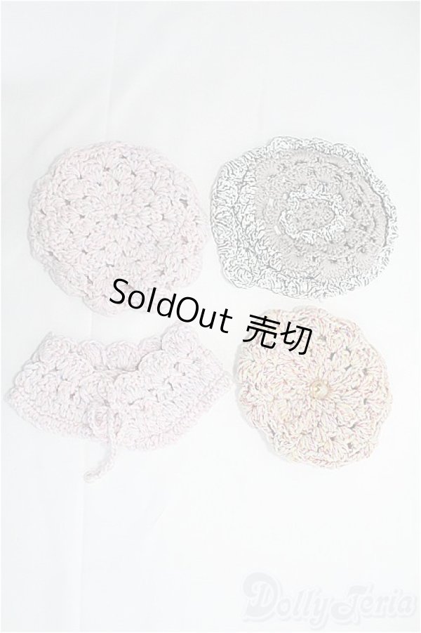 画像1: ブライス、プーリップサイズ/OF：帽子3点セット/ I-25-09-28-332-GN-ZI (1)