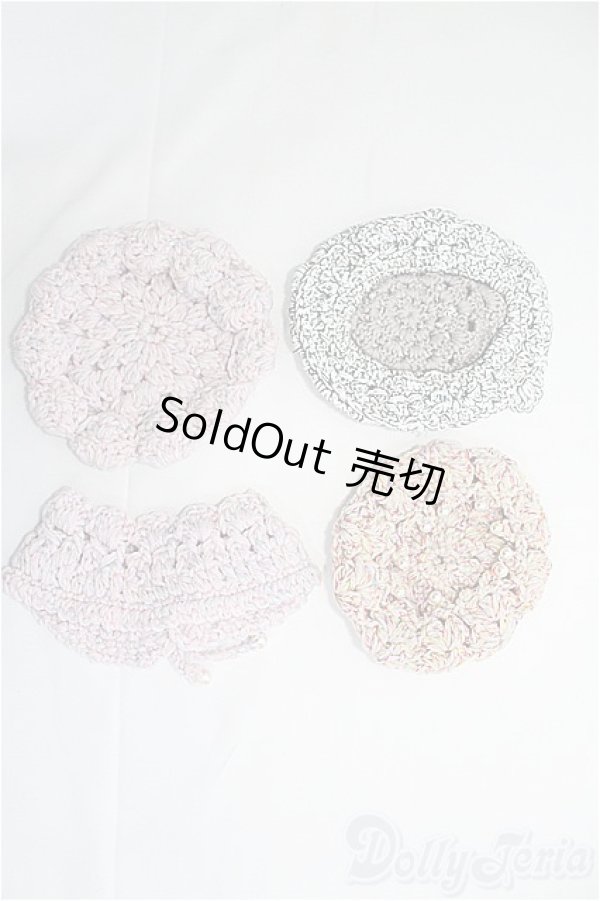 画像2: ブライス、プーリップサイズ/OF：帽子3点セット/ I-25-09-28-332-GN-ZI (2)