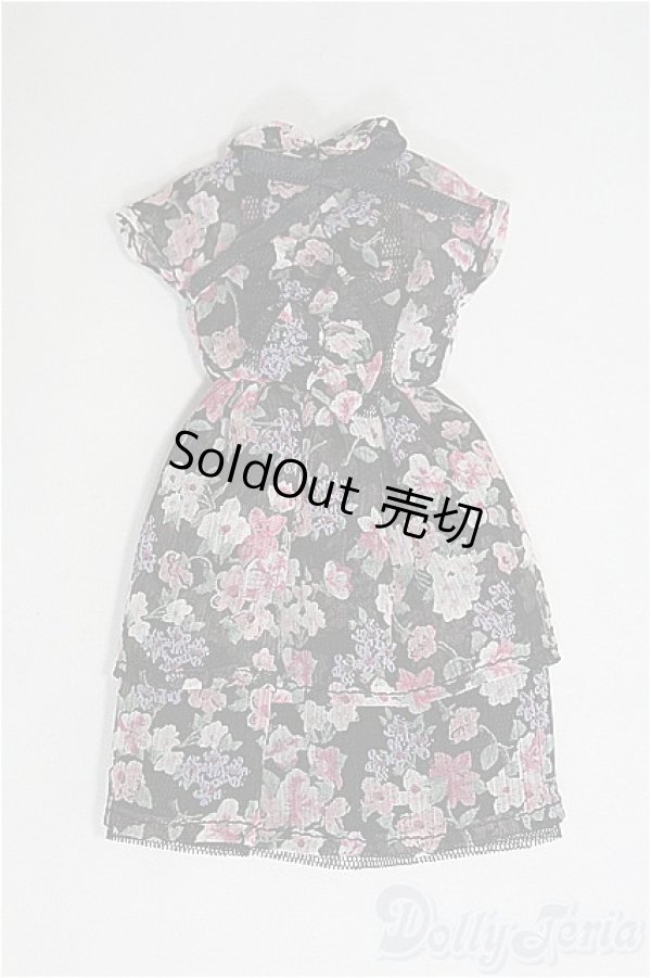 画像1: ジェニー/OF フラワーシフォンドレス(ディーラー製) I-25-04-06-3081-YB-ZI (1)