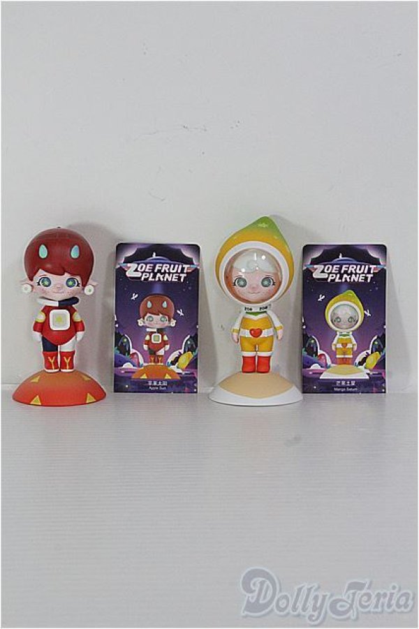 画像1: 【SALE】POPMART/Fairy Zoe Apple Sun+Mango Saturn本体+カードのみ I-24-08-25-1129-YB-ZI (1)