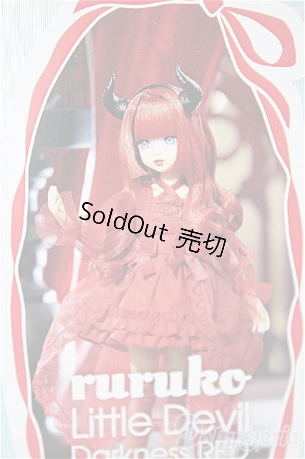 画像1: ruruko/小さな悪魔 ruruko Darkness RED/0 A-25-05-28-369-TN-ZA (1)
