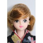 画像: キャッスルジェニー/サヤカ:前髪あり内巻きカール本体+きもの(タカラ) I-25-05-04-1041-YB-ZI