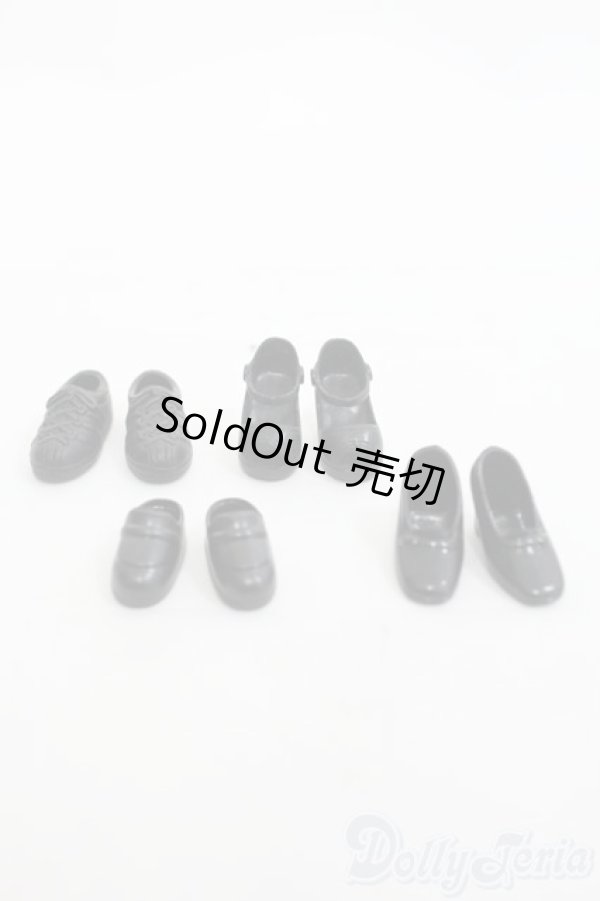 画像1: 1/6ドール(22cm)/OF：シューズ4点セット I-25-06-22-2126-TO-ZI (1)