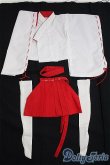 画像1: azone/OF 50ミニ丈巫女服set I-25-01-19-3154-TO-ZI (1)