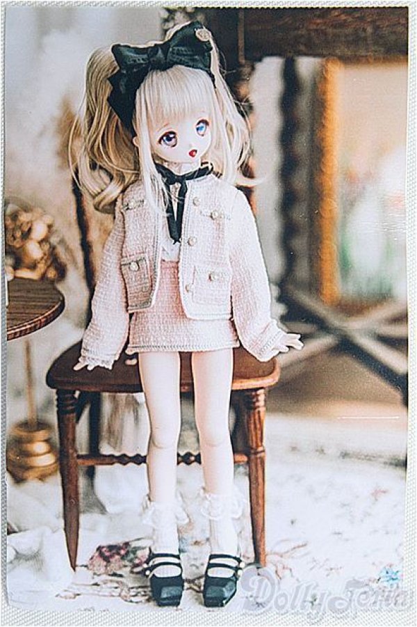 画像3: MSD&ＭDD/OF：MELODY.C様製 Miss Melody ツイードスーツセット I-25-03-23-2051-TO-ZI (3)