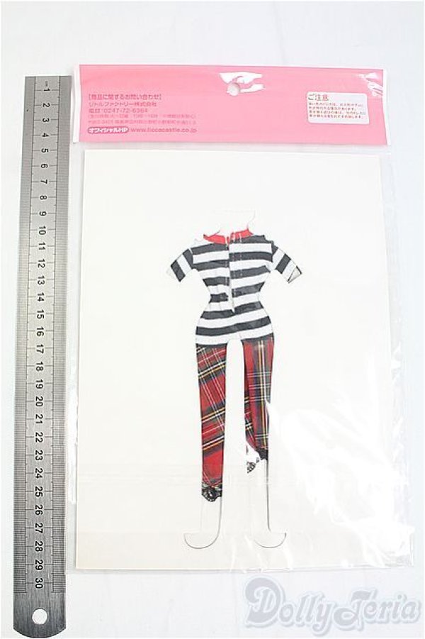 画像2: リカちゃん/OF:リトルファクトリー製衣装 I-25-09-07-013-TO-ZI (2)