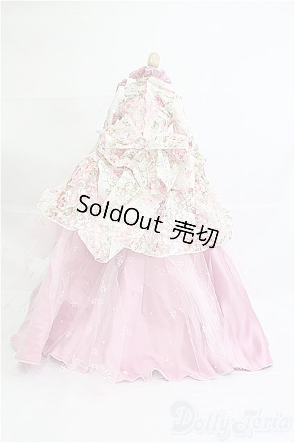 画像2: SD/OF 月華様製ドレスセット/1/3　60ｃｍ　BJD　MJD　衣装　ドール用 I-25-08-03-303-TO-ZI (2)