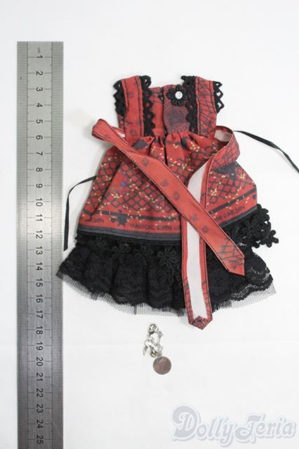 画像1: 22cmサイズドール/OF:衣装 I-25-05-11-2094-TO-ZI (1)