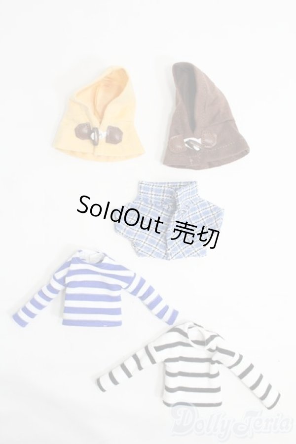 画像1: 22cmサイズドール/OF:衣装 I-25-06-01-3127-TO-ZI (1)