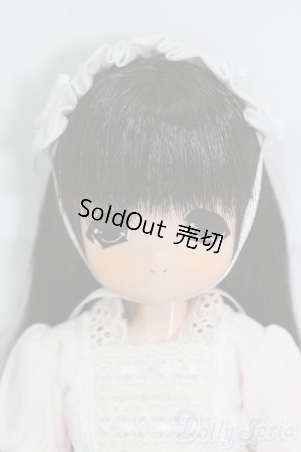 画像1: ママチャップトイ/双子のひなちゃん：ゴシックロリータ(ホワイト) I-25-06-15-1035-KD-ZI (1)