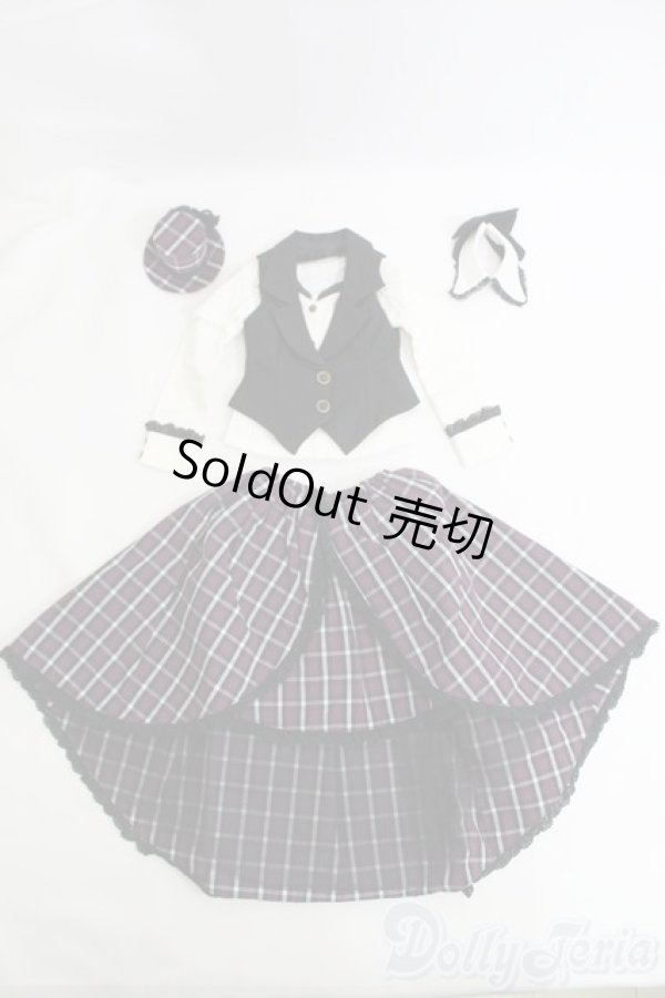 画像1: SD/OF：バックロングスカートセット/1/3　60ｃｍ　BJD　MJD　衣装　ドール用 I-25-07-06-3041-TO-ZI (1)