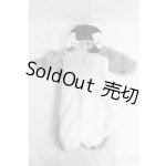画像: SDM＆MSD/OF:ふかふかペンギンさんパジャマ・ミニ/1/4　40ｃｍ　BJD　MJD　衣装　ドール用 I-25-07-06-2076-KD-ZI