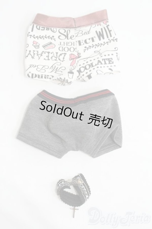 画像2: SD/OF:下着2点+チョーカー/1/3　60ｃｍ　BJD　MJD　衣装　ドール用 I-25-07-06-2061-KD-ZI (2)